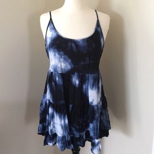 Brandy Melville Blue Tie-Dye Jada Dress!!